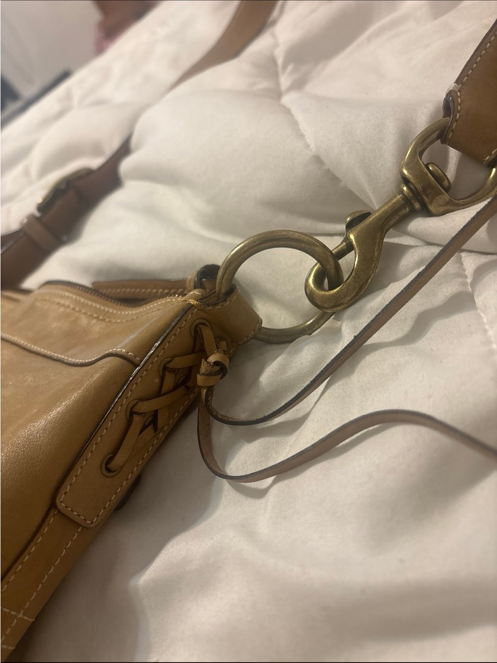 Vintage genuine leather COACH purse - Picture 4 of 7